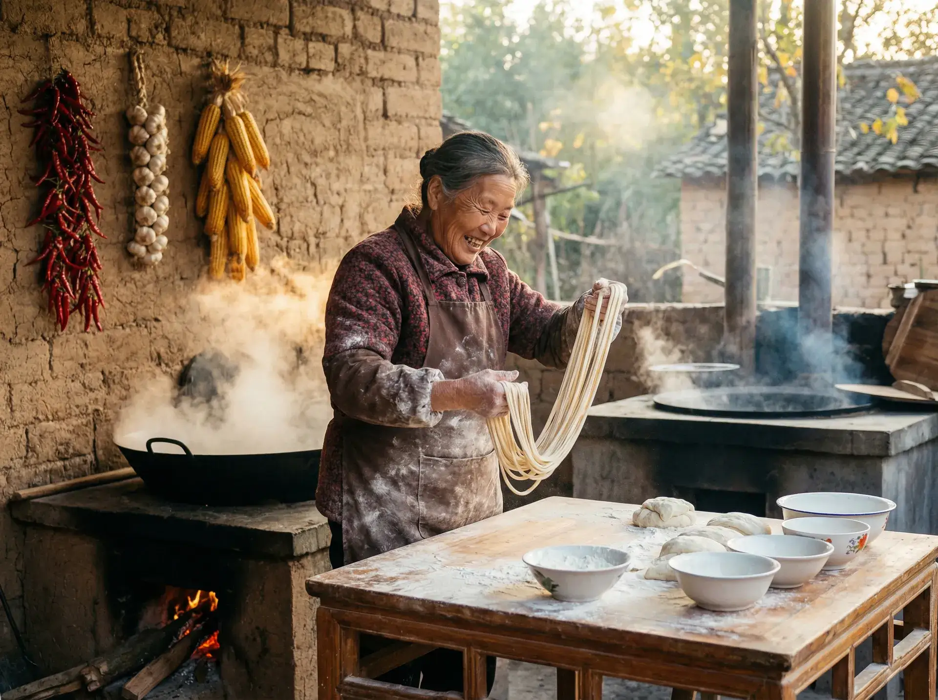 农家大嫂手擀面 - 名媛望族国语 乡村美食